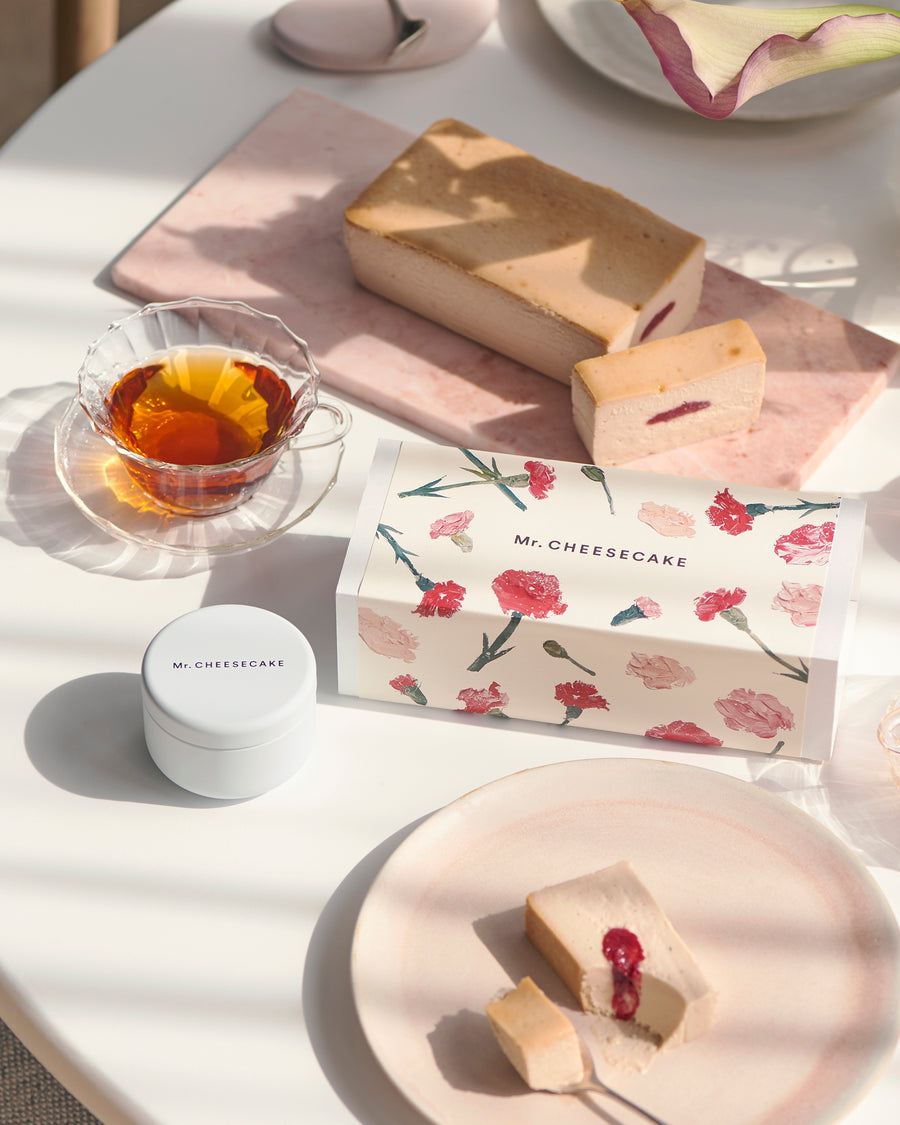 Mr. CHEESECAKE Rose Berry Tea & Rose Orange Tea