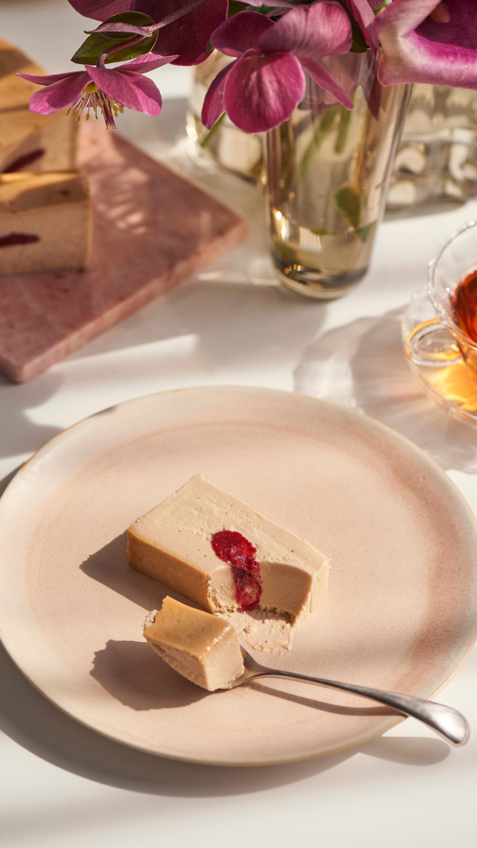 Roseberry.teaページ Mr. CHEESECAKE Rose Berry Tea