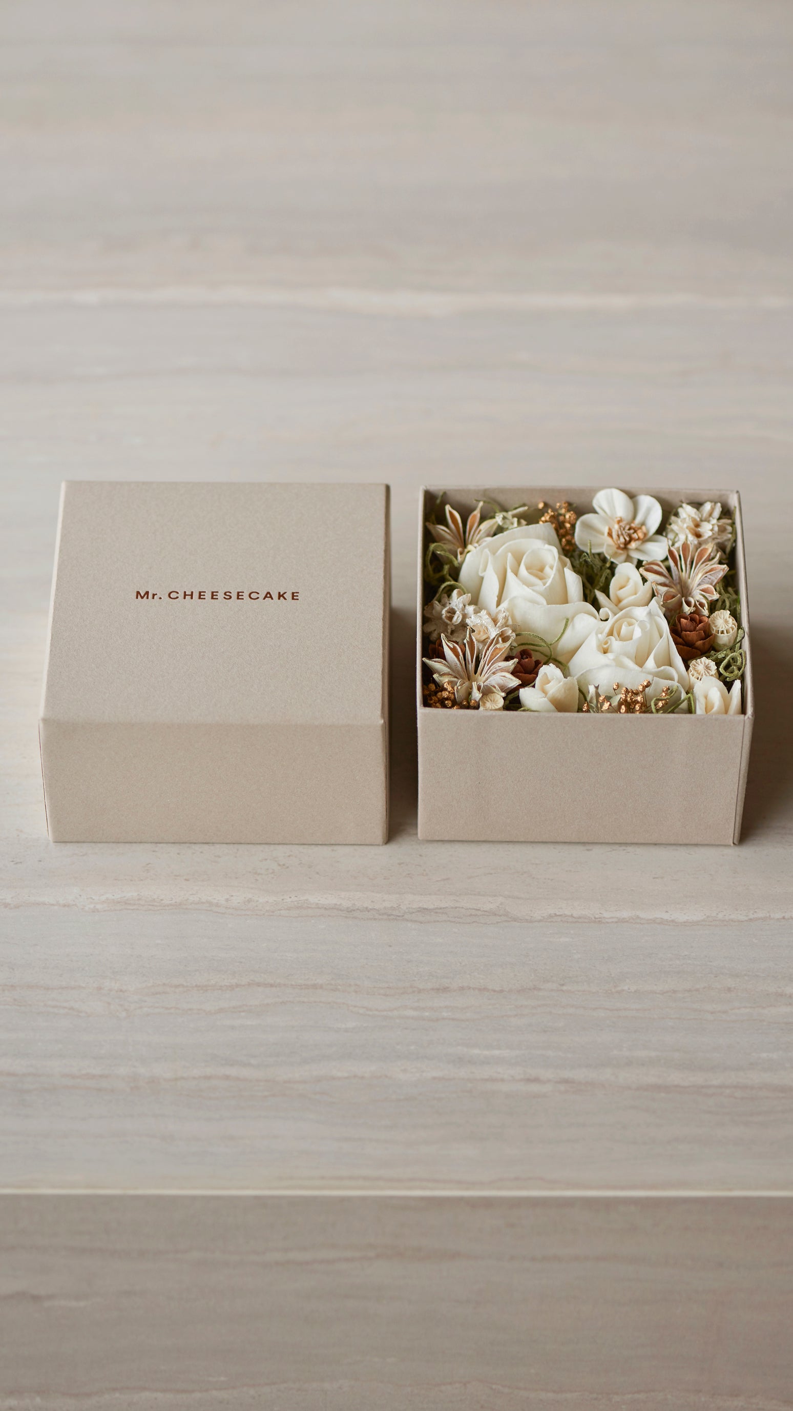 BASQUE CHEESECAKE Original & Flower Box