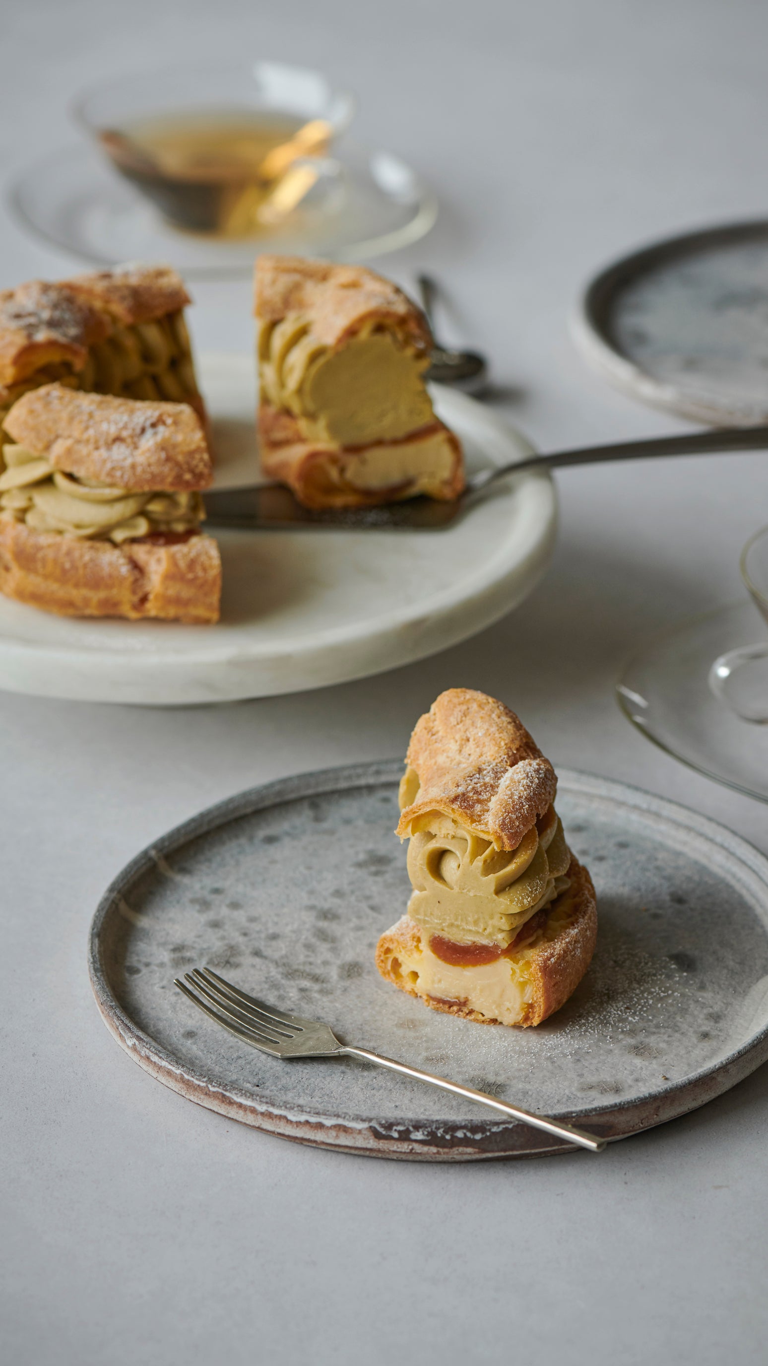 Paris-Brest Pistachio Apricot