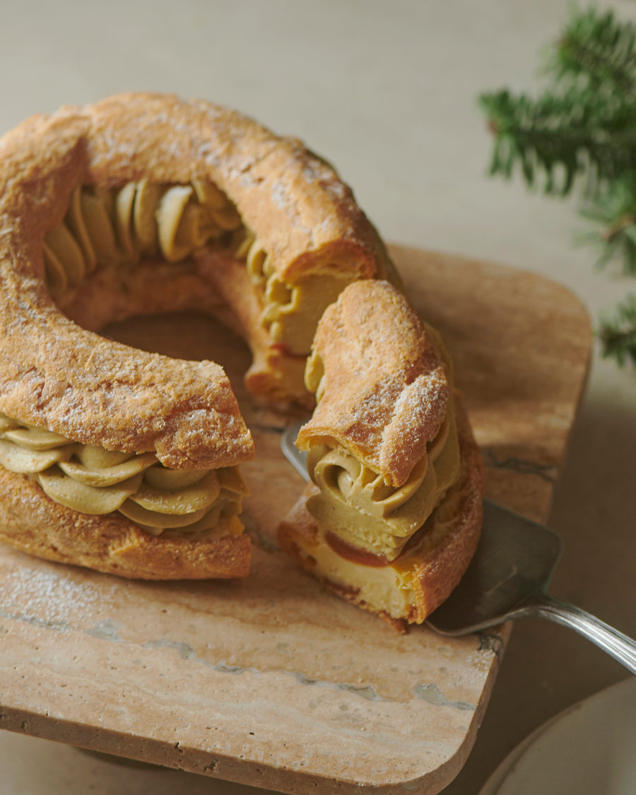 Paris-Brest Pistachio Apricot
