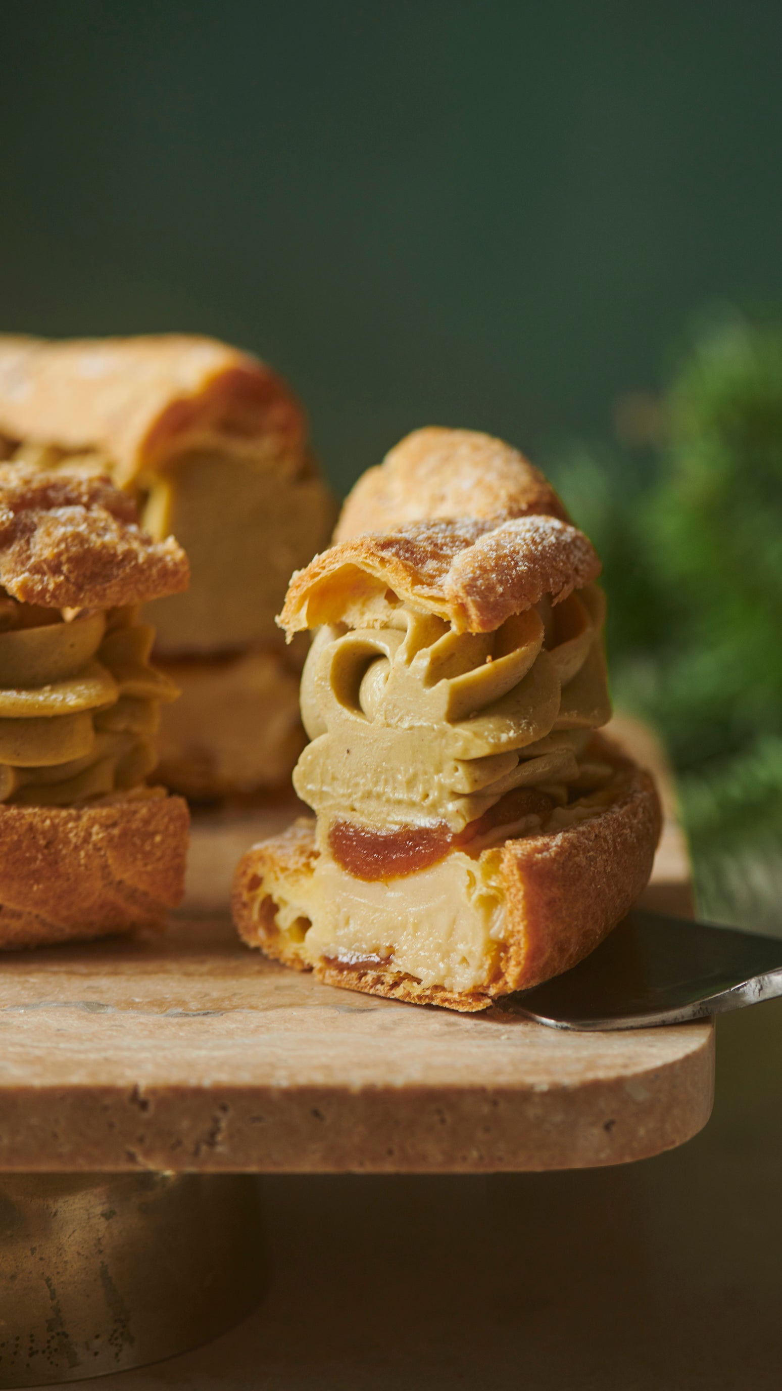 Paris-Brest Pistachio Apricot