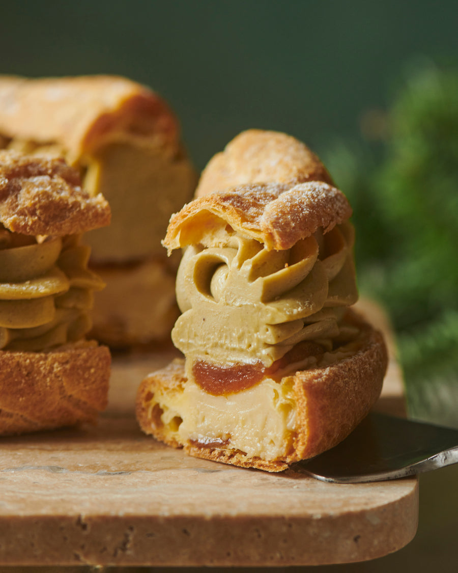 Paris-Brest Pistachio Apricot