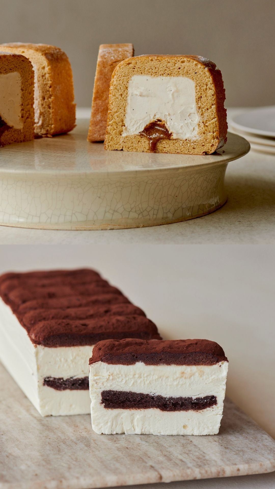 square roll cake & RICH TIRAMISU / Bag