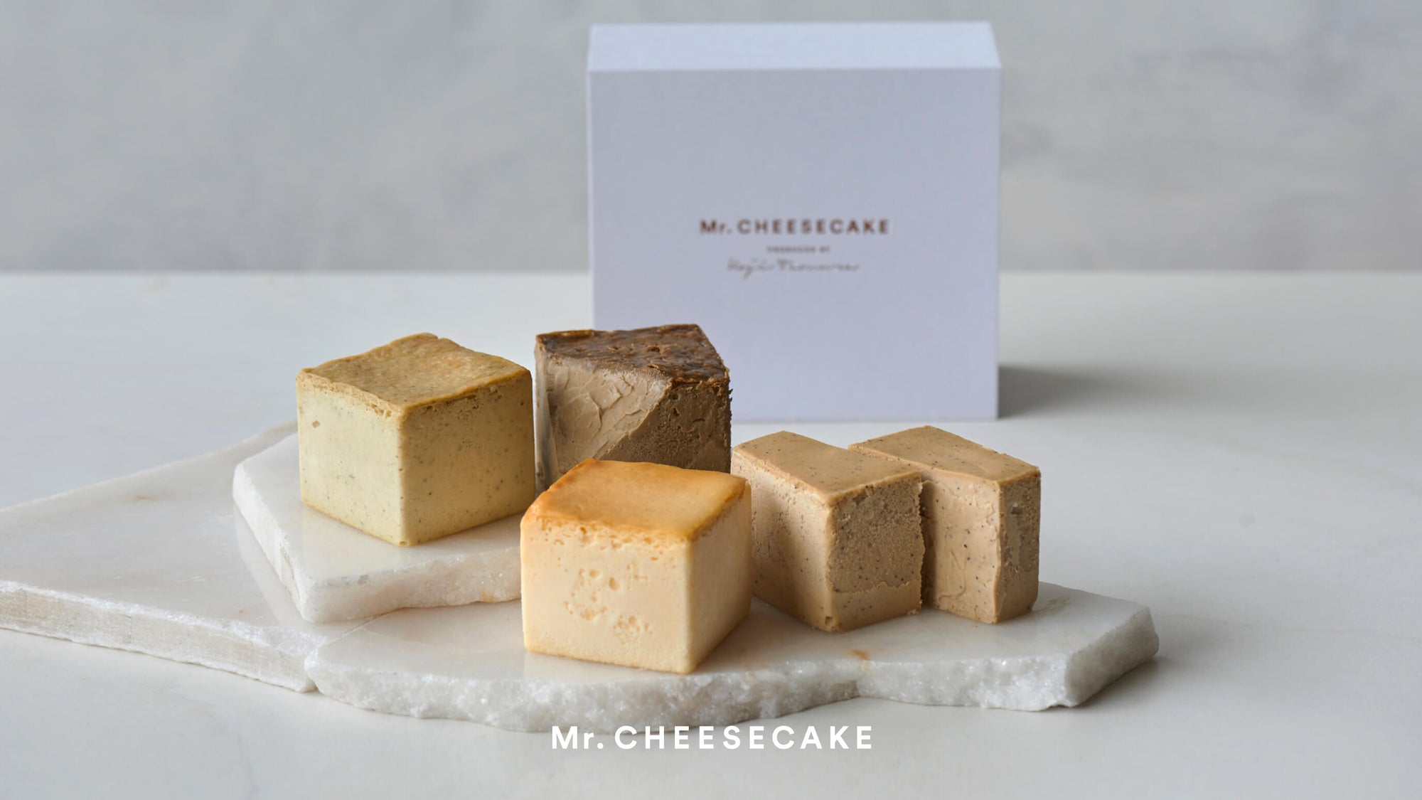 Mr. CHEESECAKE assorted 4-Cube Box Tea Collection
