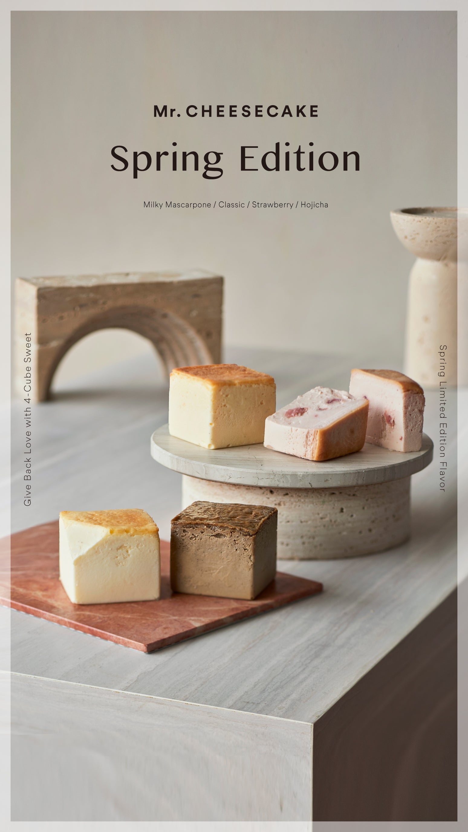 Mr. CHEESECAKE Spring Edition